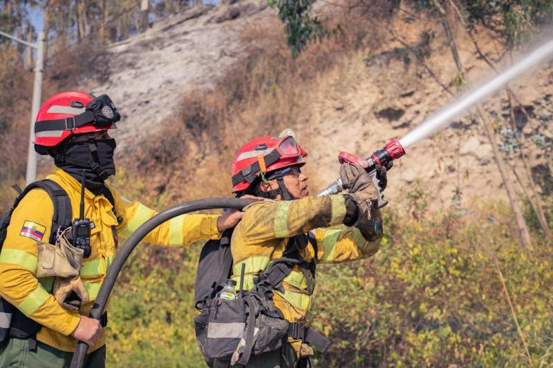 26 EMERGENCIAS FUERON ATENDIDAS POR BOMBEROS RIOBAMBA 